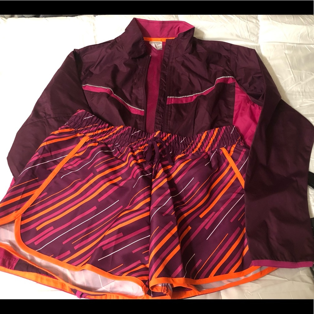 Danskin Athleisure Jacket & Short Set NWOT